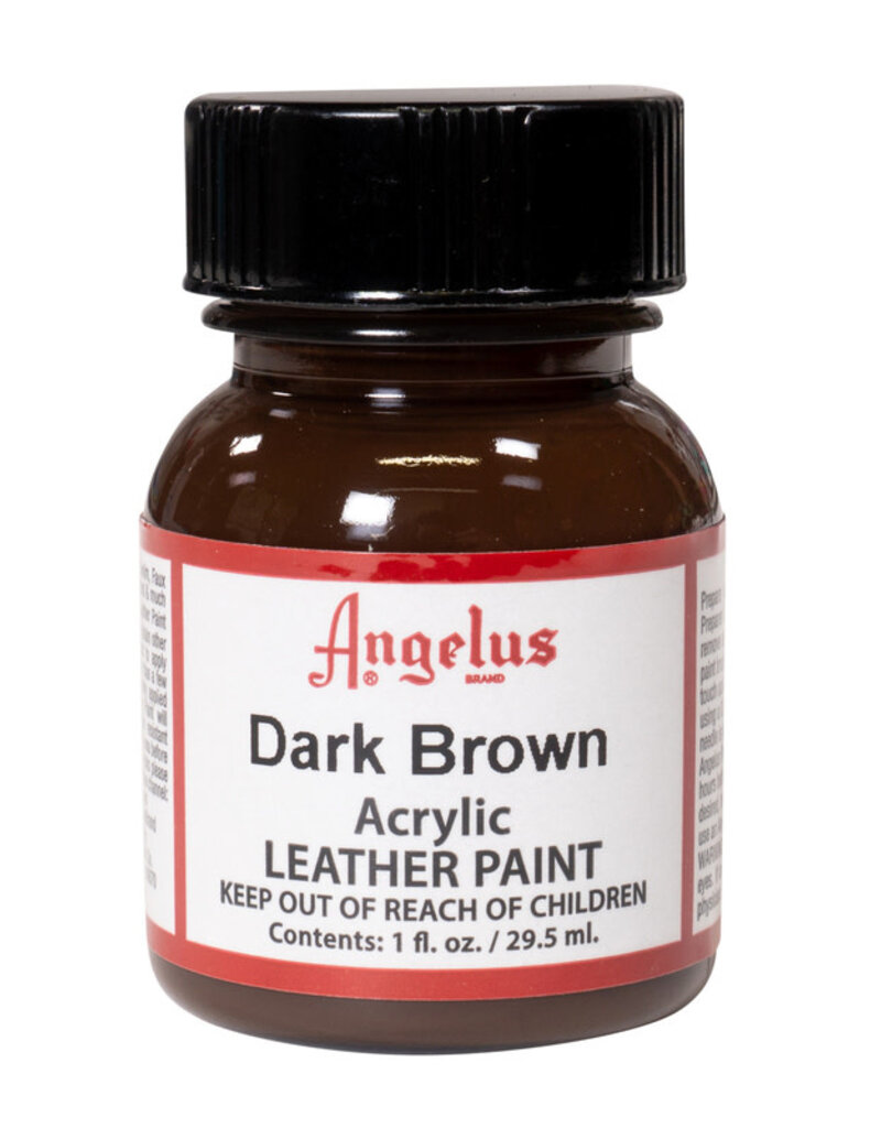 Angelus Acrylic Leather Paints (1oz) Dark Brown