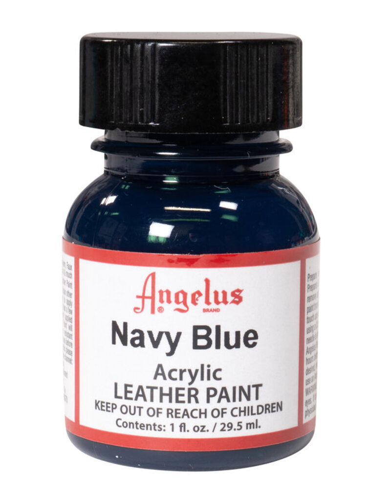 Angelus Acrylic Leather Paints (1oz) Navy