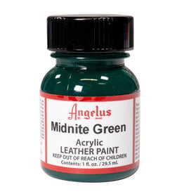 Angelus Acrylic Leather Paints (1oz) Midnight Green