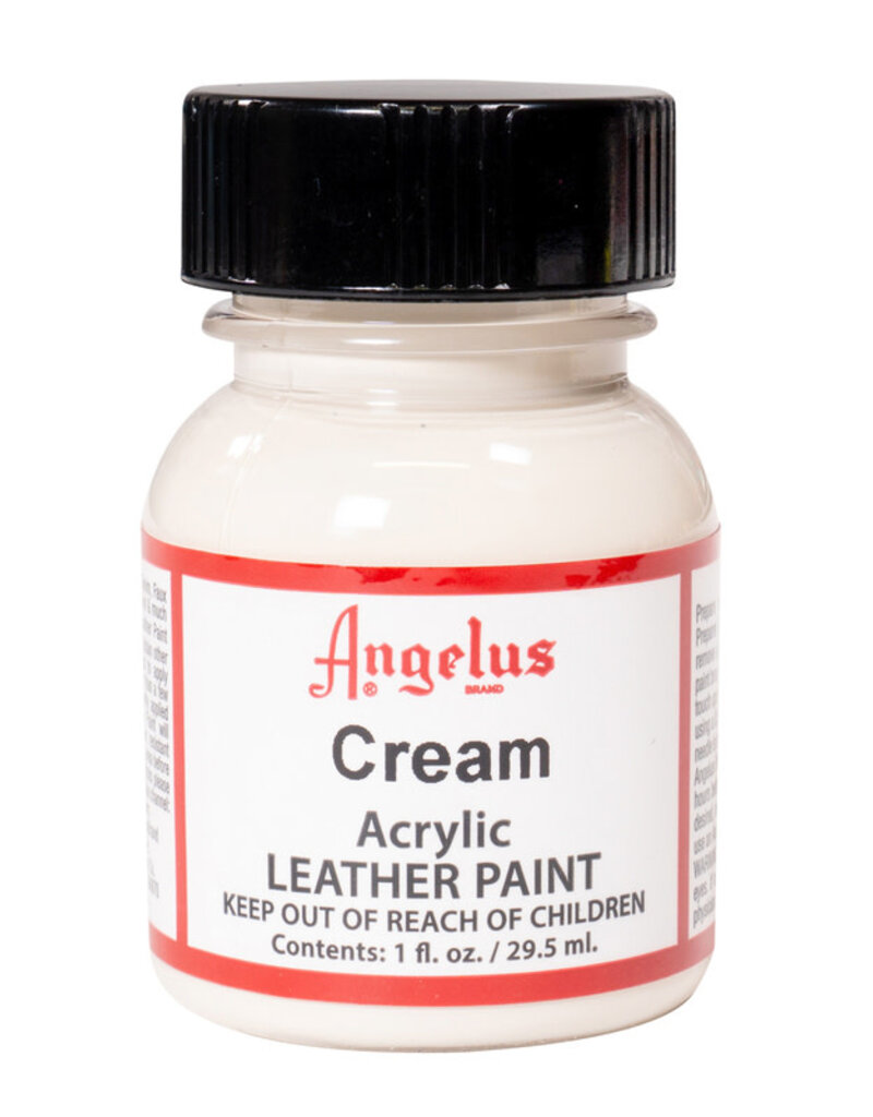 Angelus Acrylic Leather Paints (1oz) Cream