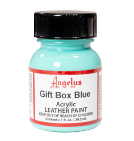 Angelus Acrylic Leather Paints (1oz) Gift Box Blue
