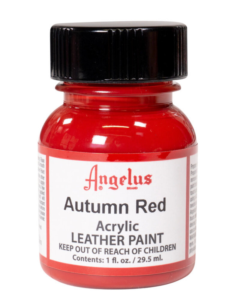 Angelus Acrylic Leather Paints (1oz) Autumn Red