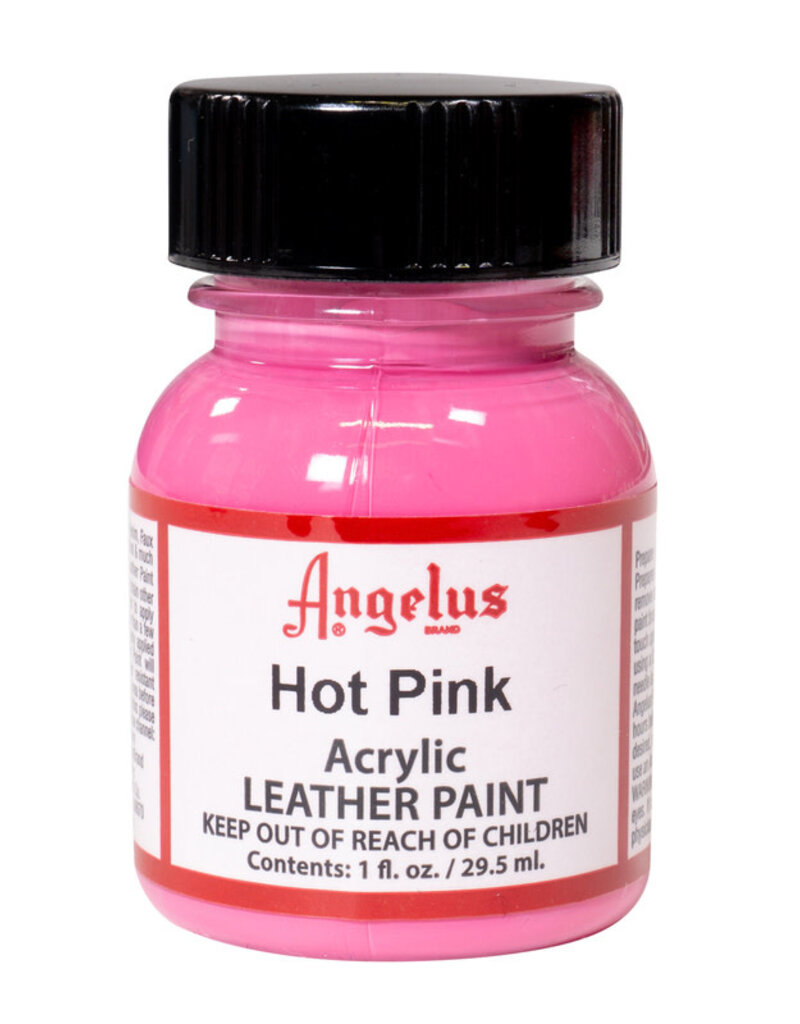 Angelus Acrylic Leather Paints (1oz) Hot Pink