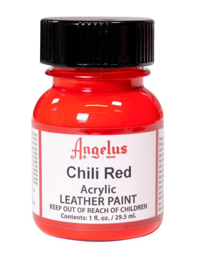 Angelus Acrylic Leather Paints (1oz) Chili Red