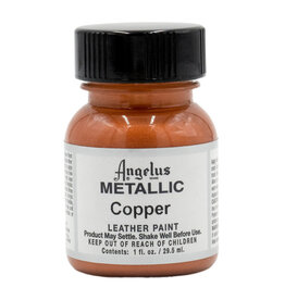 Angelus Metallic Acrylic Leather Paint (1oz) Copper