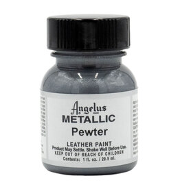 Angelus Metallic Acrylic Leather Paint (1oz) Pewter