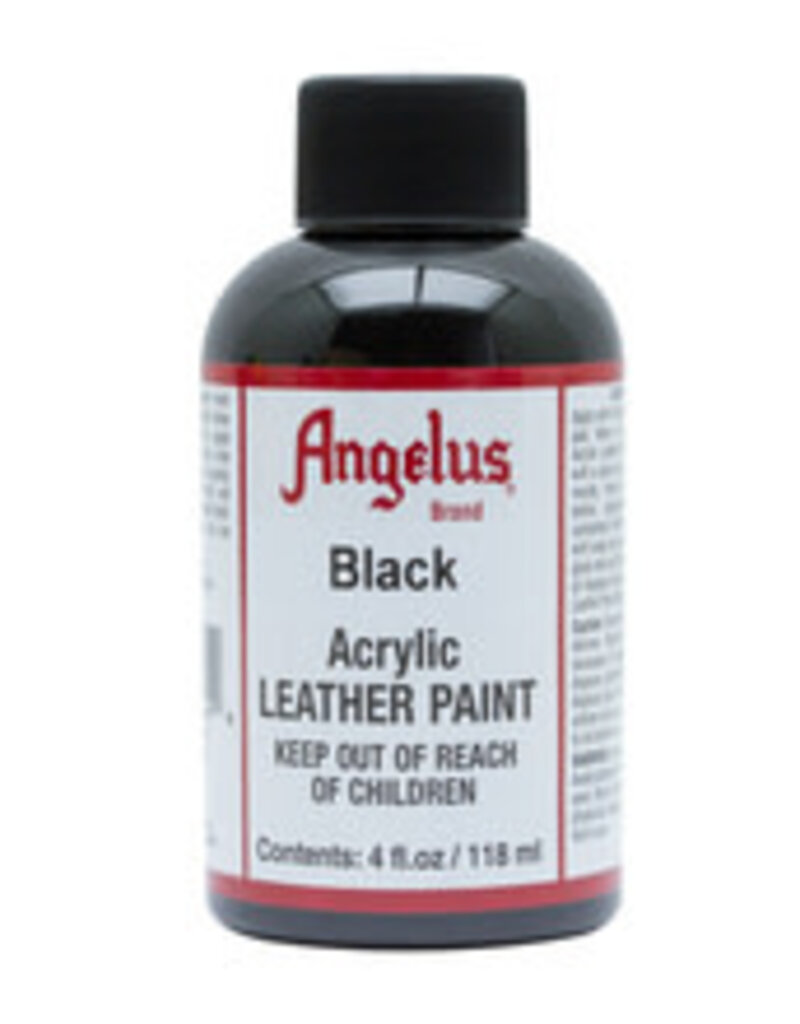 Angelus Acrylic Leather Paints (4oz) Black