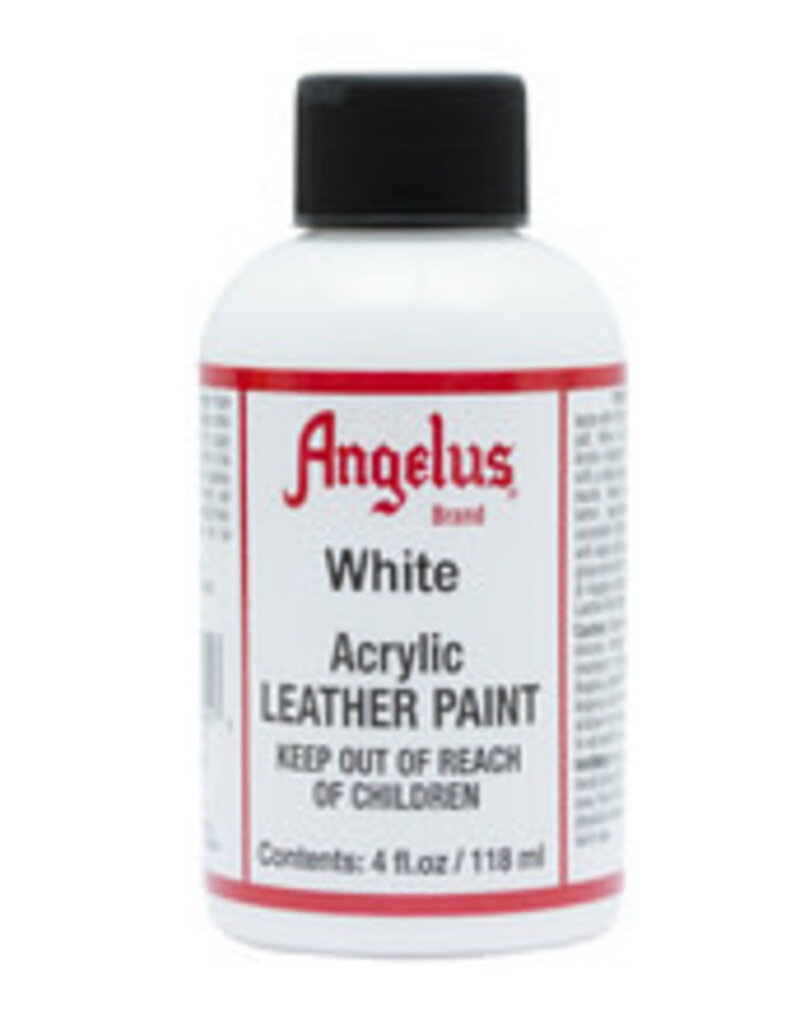 Angelus Acrylic Leather Paints (4oz) White