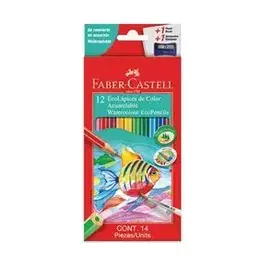 Faber Castell GRIP Watercolor EcoPencils Set, 12ct