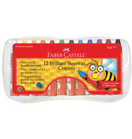 Faber Castell Beeswax Crayons, 12 colors