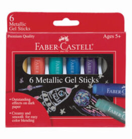 Faber Castell Metallic Gel Sticks 6 count