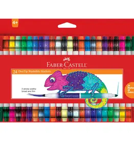 Faber Castell 24ct DuoTip Washable Markers