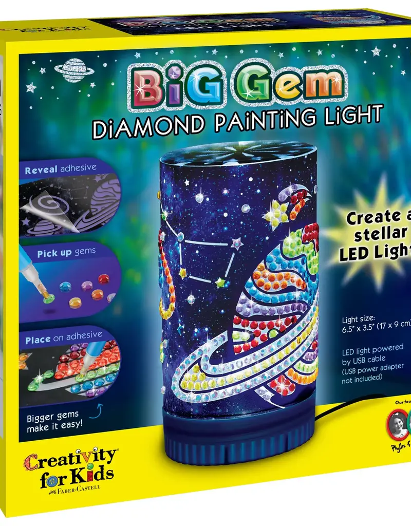 Big Gem Diamond Painting Light
