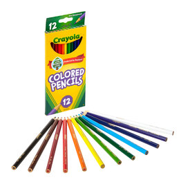 Crayola Colored Pencil Set, 12-Colors