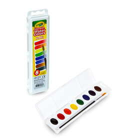 Crayola Educational Watercolor Set, 8-Colors