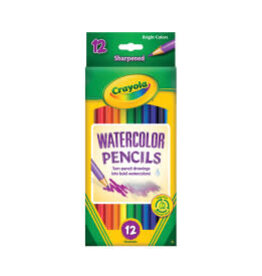 Crayola Watercolor Pencil Set, 12-Colors
