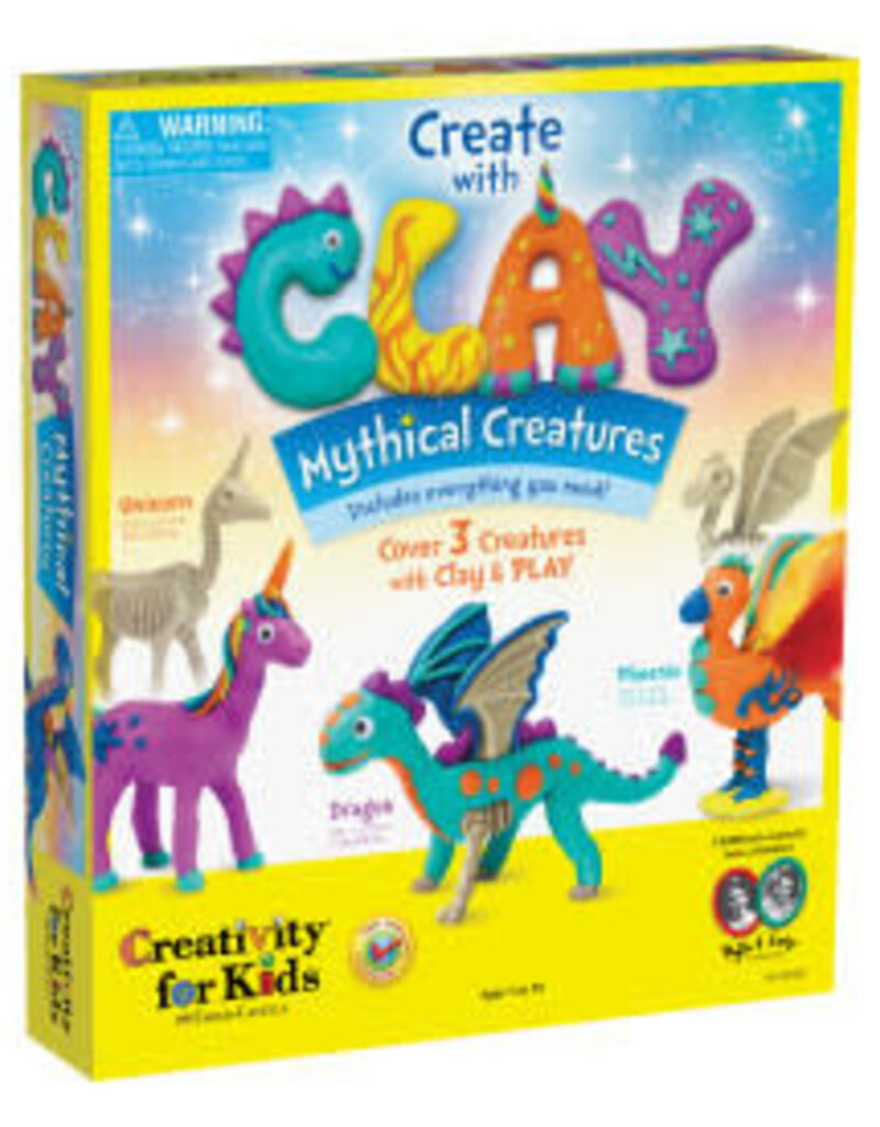 Create with Clay Mythical Creatures Kit