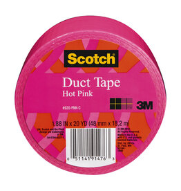 Scotch Duct Tape (1.88in x 20yds) Hot Pink