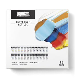 Liquitex Heavy Body Acrylic Paint Sets Essentials Set of 24 (22ml)