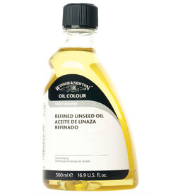 Winsor & Newton Refined Linseed Oil, 500ml