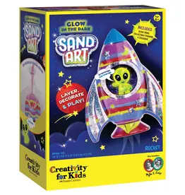 Glow in the Dark Sand Art Rocket