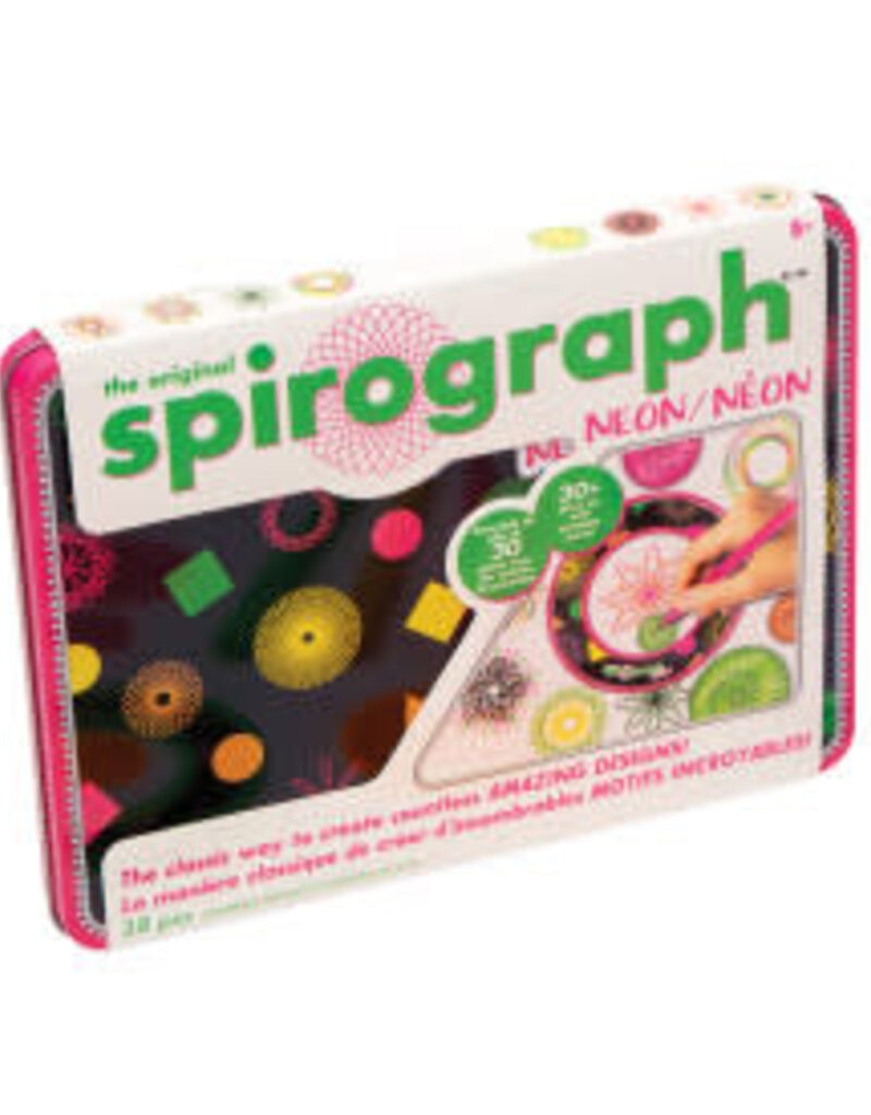 Spirograph Neon Design Tin Set
