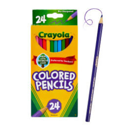 Crayola Colored Pencil Set, 24 count