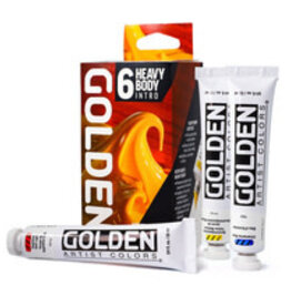 Golden Heavy Body Acrylic 6-Color Intro Set