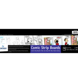 Canson Comic Strip Board, 5" x 17", 14 Sheets