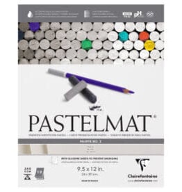 Clairefontaine Premium Pastelmat Pad, 9" x 12", PL3 12 sheets