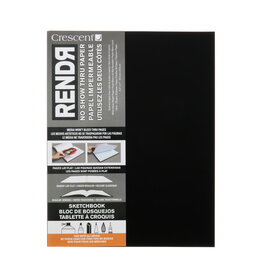 Crescent RENDR Hard-Cover Pad, 8.5" x 11", 32 Sheets/Pad