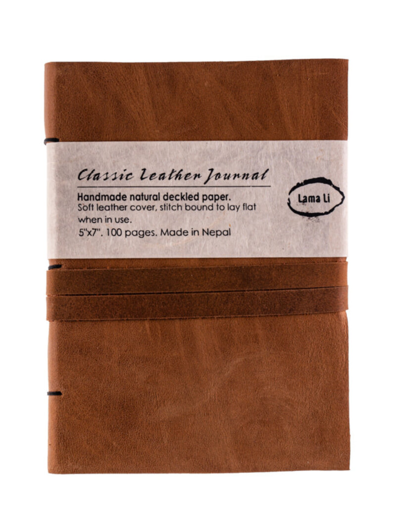 Leather Softcover Handmade Journals 5x7"