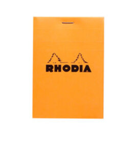 Rhodia Graph Notepad Orange 3x4"