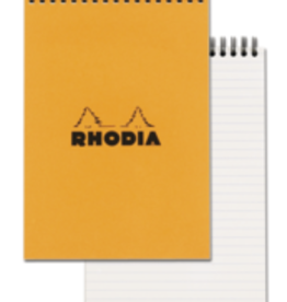 Rhodia Notepad Lined (wirebound) Orange 6x8.25"
