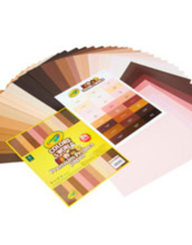 Crayola Colors Of The World Construction Paper 48shts 8.5"x11"