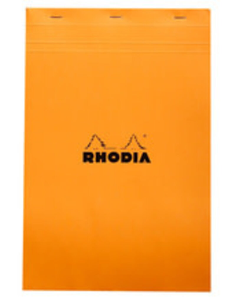 Rhodia Graph Notepad Orange 8x12"