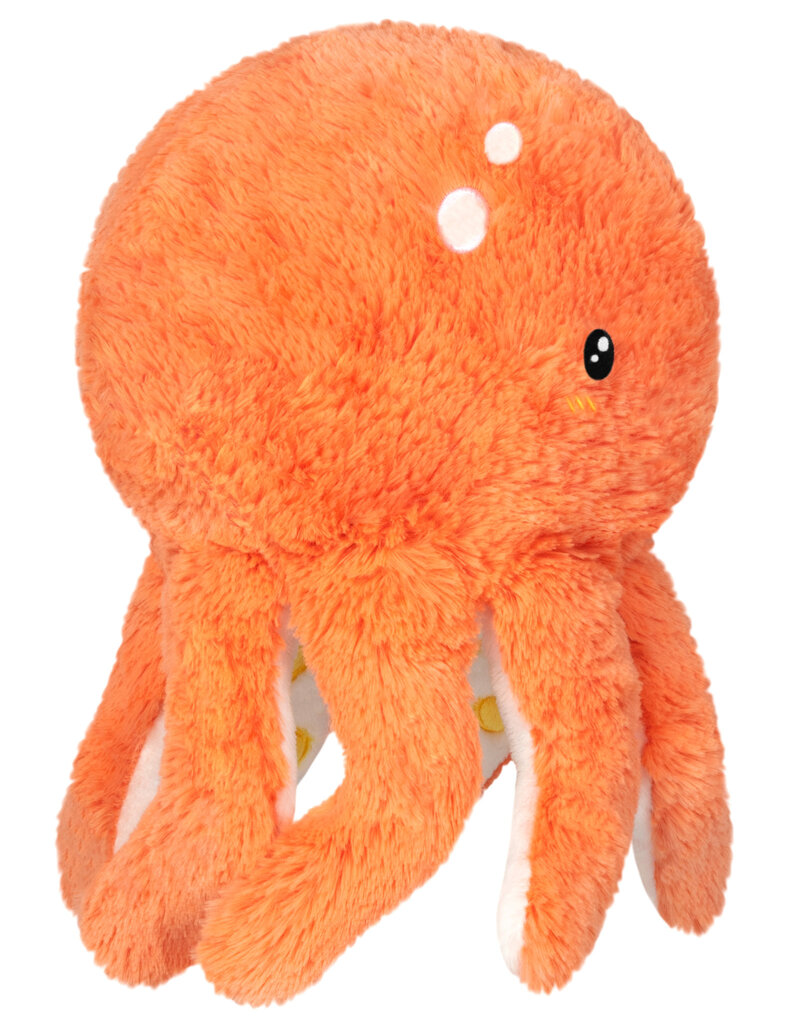 Mini Sqishable Cute Octopus - Coral