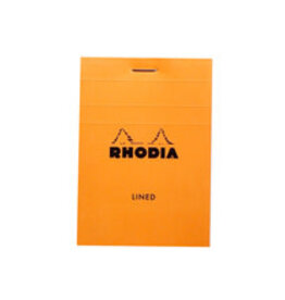 Rhodia Notepad Lined Orange 8.25x12.5"