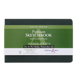 Stillman & Birn Mixed Media Softcover Sketchbooks Delta (Ivory/26pgs/270gsm) 8.5x5.5"