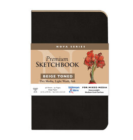 Stillman & Birn Mixed Media Softcover Sketchbooks Nova (Beige/46pgs/150gsm) 5.5x8.5"