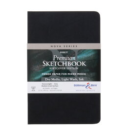 Stillman & Birn Mixed Media Softcover Sketchbooks Nova (Grey/46pgs/150gsm) 5.5x8.5"