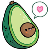 Avocado Sticker Pack