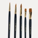 Holbein Gold Synthetic Watercolor Brushes