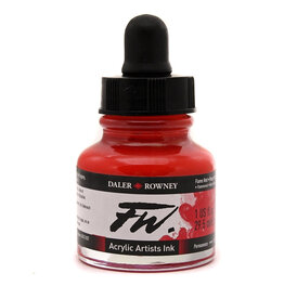 FW Acrylic Inks (1oz) Flame Red