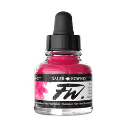 FW Acrylic Inks (1oz) Fluorescent Pink
