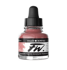 FW Acrylic Inks (1oz) Shimmering Red