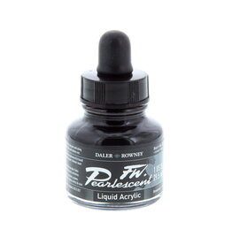 FW Pearlescent Liquid Acrylic Inks (1oz) Black