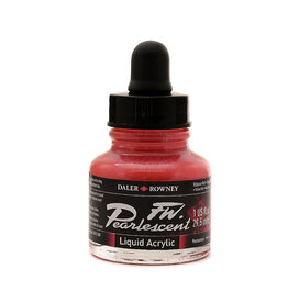 FW Pearlescent Liquid Acrylic Inks (1oz) Volcano Red