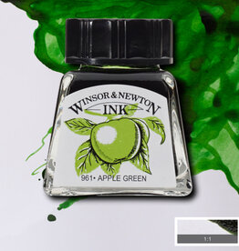 Winsor & Newton Drawing Inks (0.5oz) Apple Green
