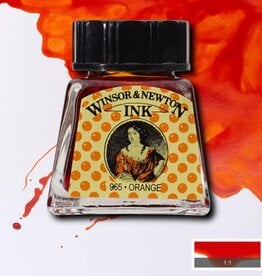 Winsor & Newton Drawing Inks (0.5oz) Orange